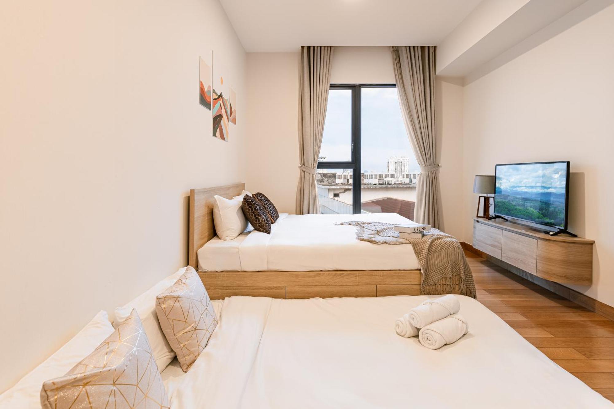 Exclusive 2-3 Bedroom Apartment In District 1 Free Pool Gym Sauna Ho Chi Minh-stad Buitenkant foto